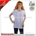 20 years BSCI approved factory good quality ladies short sleeve woolen blouse 2015